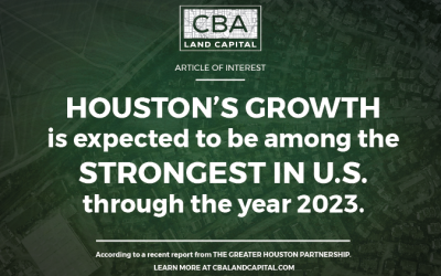 Houston’s Economic Growth to be Among the Strongest in the U.S. through 2023